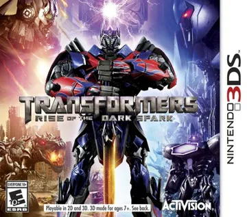 Transformers - Rise of the Dark Spark (Usa) box cover front